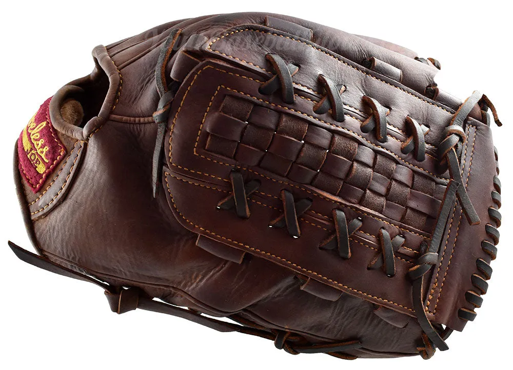 14" Basket Weave Web Shoeless Joe Outfielder's Baseball Glove - 1400BWR