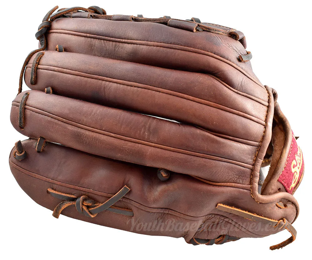 14" Basket Weave Web Shoeless Joe Outfielder's Baseball Glove - 1400BWR