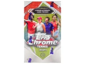 2024 Topps Chrome Tennis Hobby Trading Cards