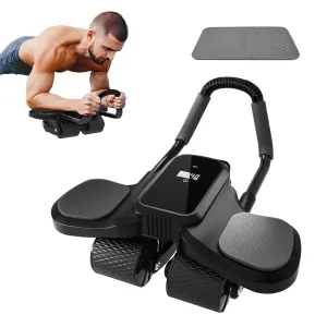 2025 New Ab Roller Wheel with Knee Mat & Timer