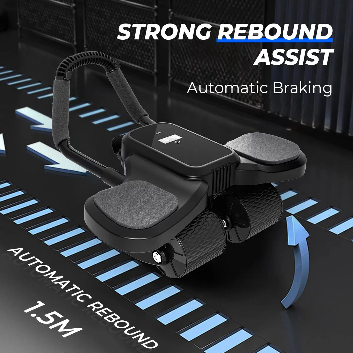 2025 New Ab Roller Wheel with Knee Mat & Timer