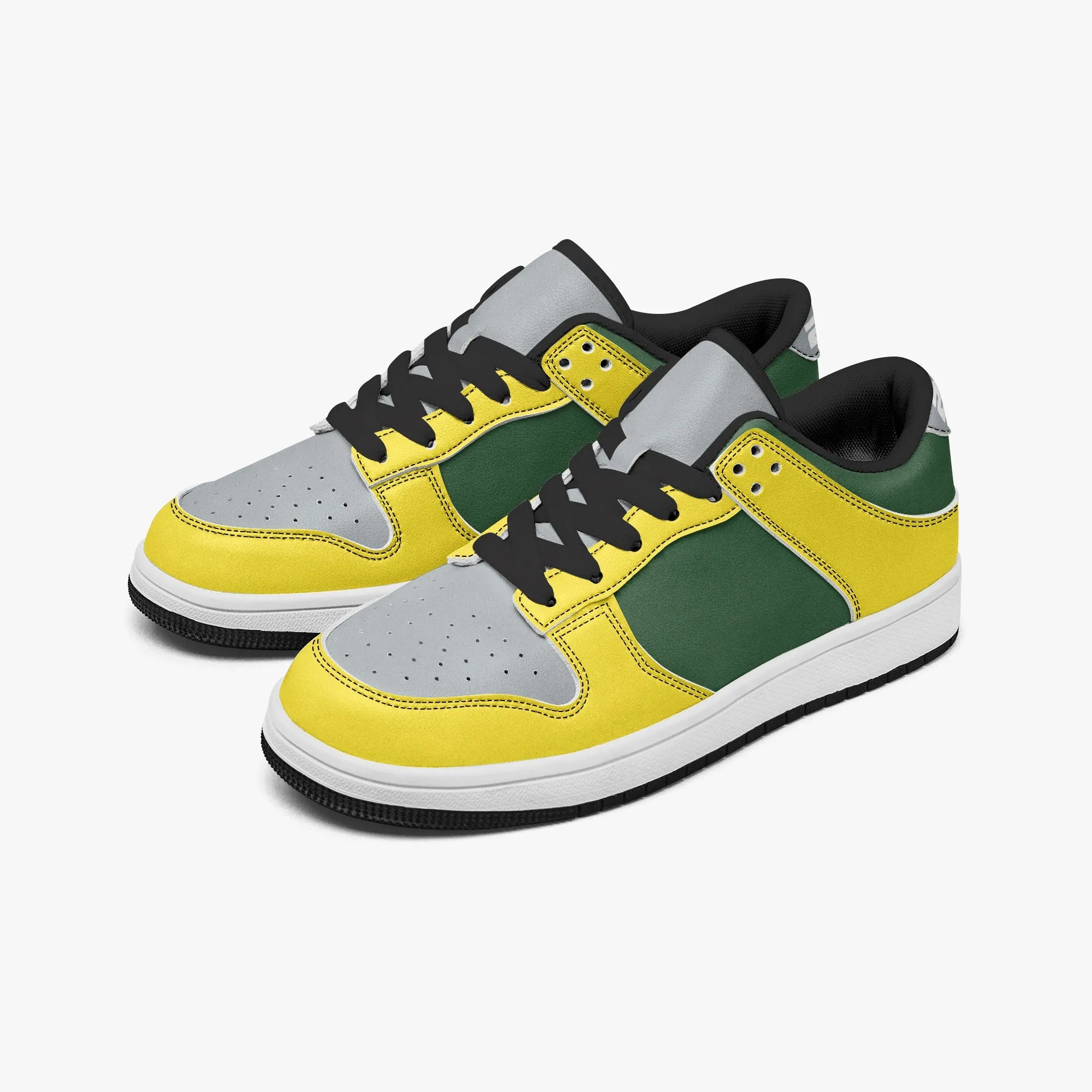 206 Dunk Stylish Women Low-Top Leather Sneakers