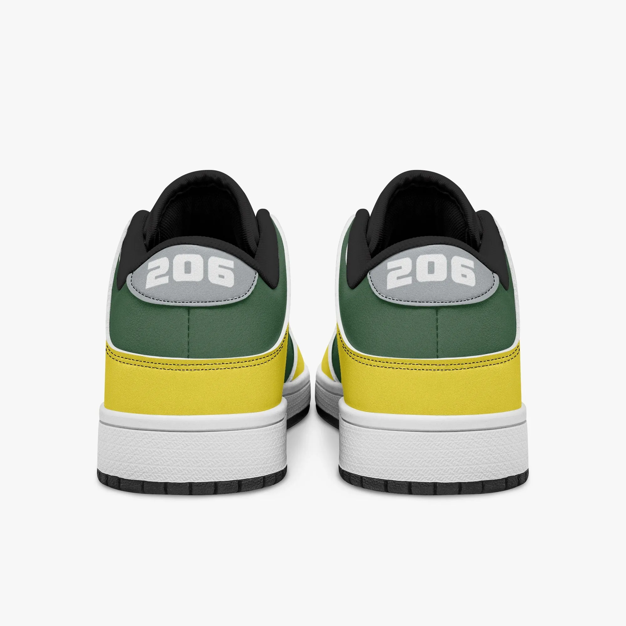 206 Dunk Stylish Women Low-Top Leather Sneakers
