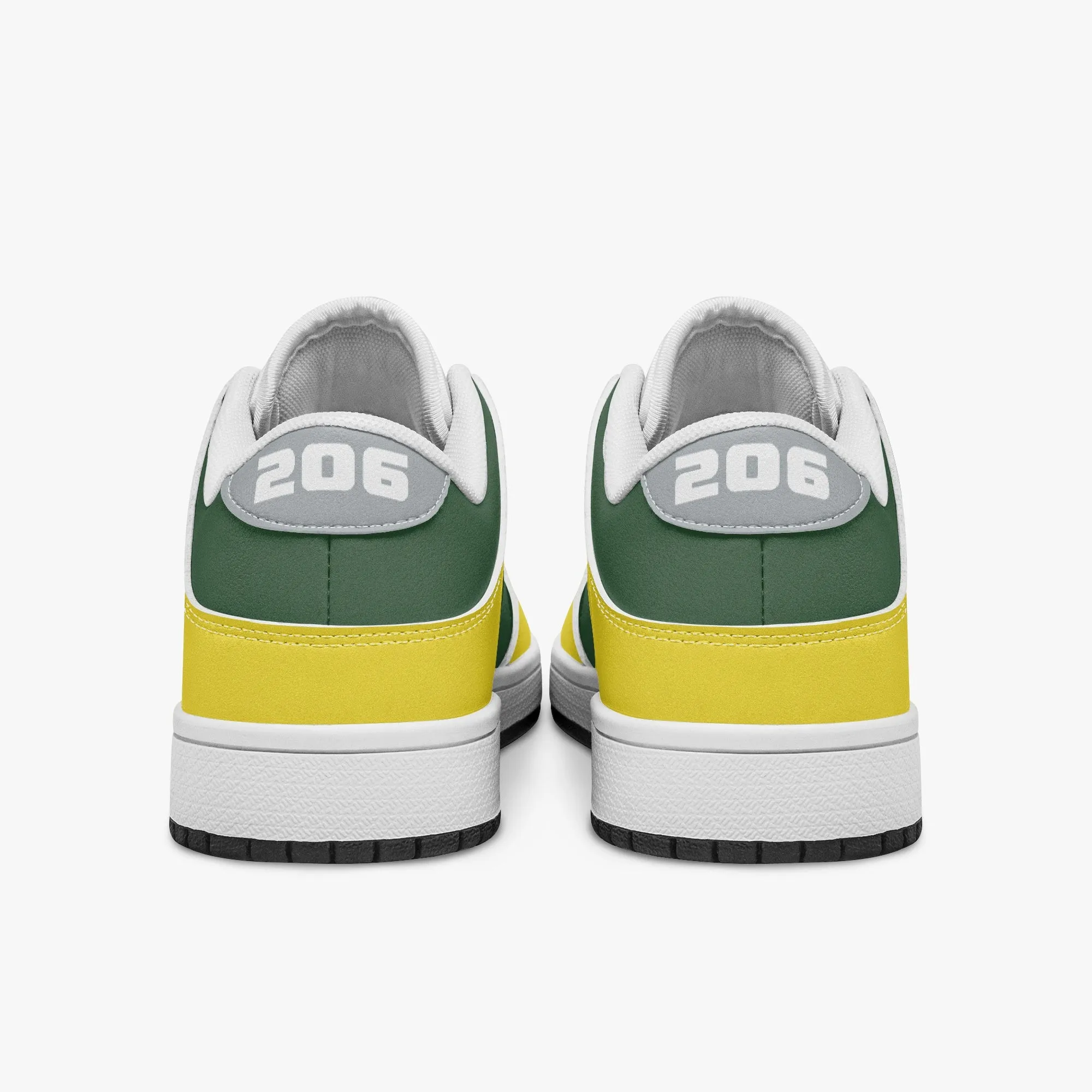 206 Dunk Stylish Women Low-Top Leather Sneakers