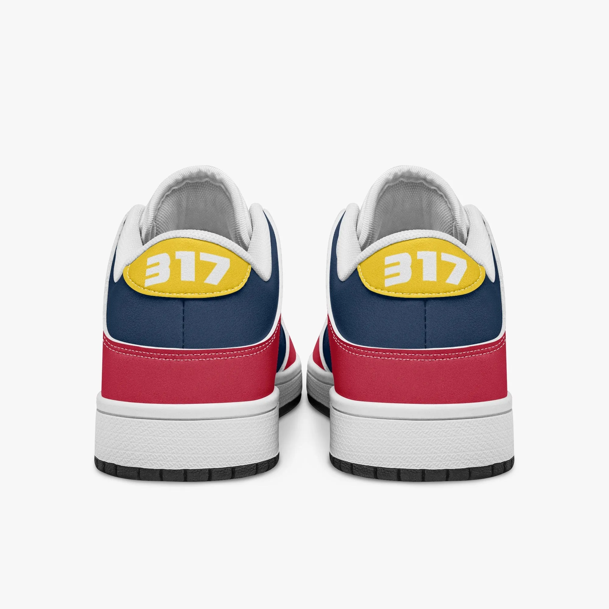 317 Dunk Stylish Women Low-Top Leather Sneakers