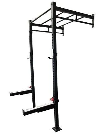 4 In 1 Cross Training Power Matrix Rack Wall Mounted Gym Squat Cage