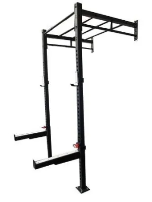 4 In 1 Cross Training Power Matrix Rack Wall Mounted Gym Squat Cage