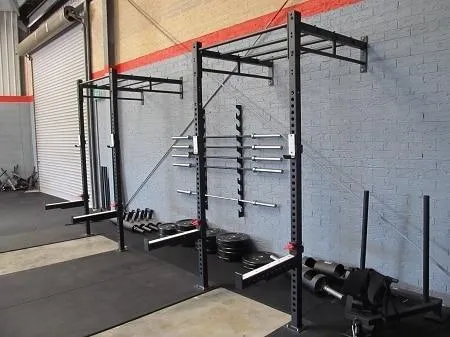 4 In 1 Cross Training Power Matrix Rack Wall Mounted Gym Squat Cage