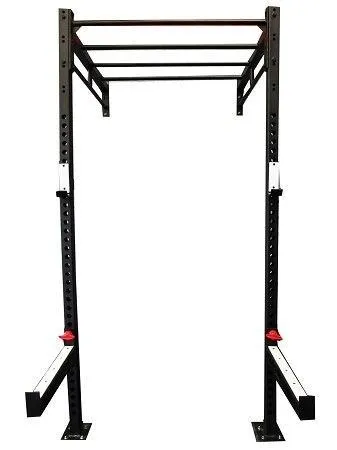 4 In 1 Cross Training Power Matrix Rack Wall Mounted Gym Squat Cage