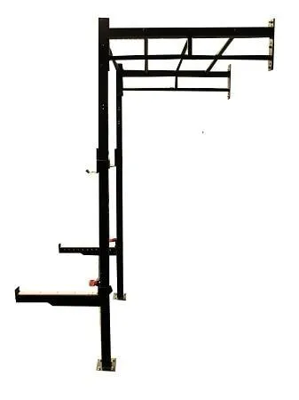 4 In 1 Cross Training Power Matrix Rack Wall Mounted Gym Squat Cage