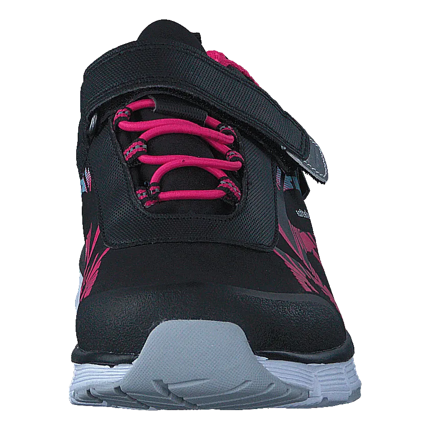 435-0113 Waterproof Softshell Black/Fuchsia