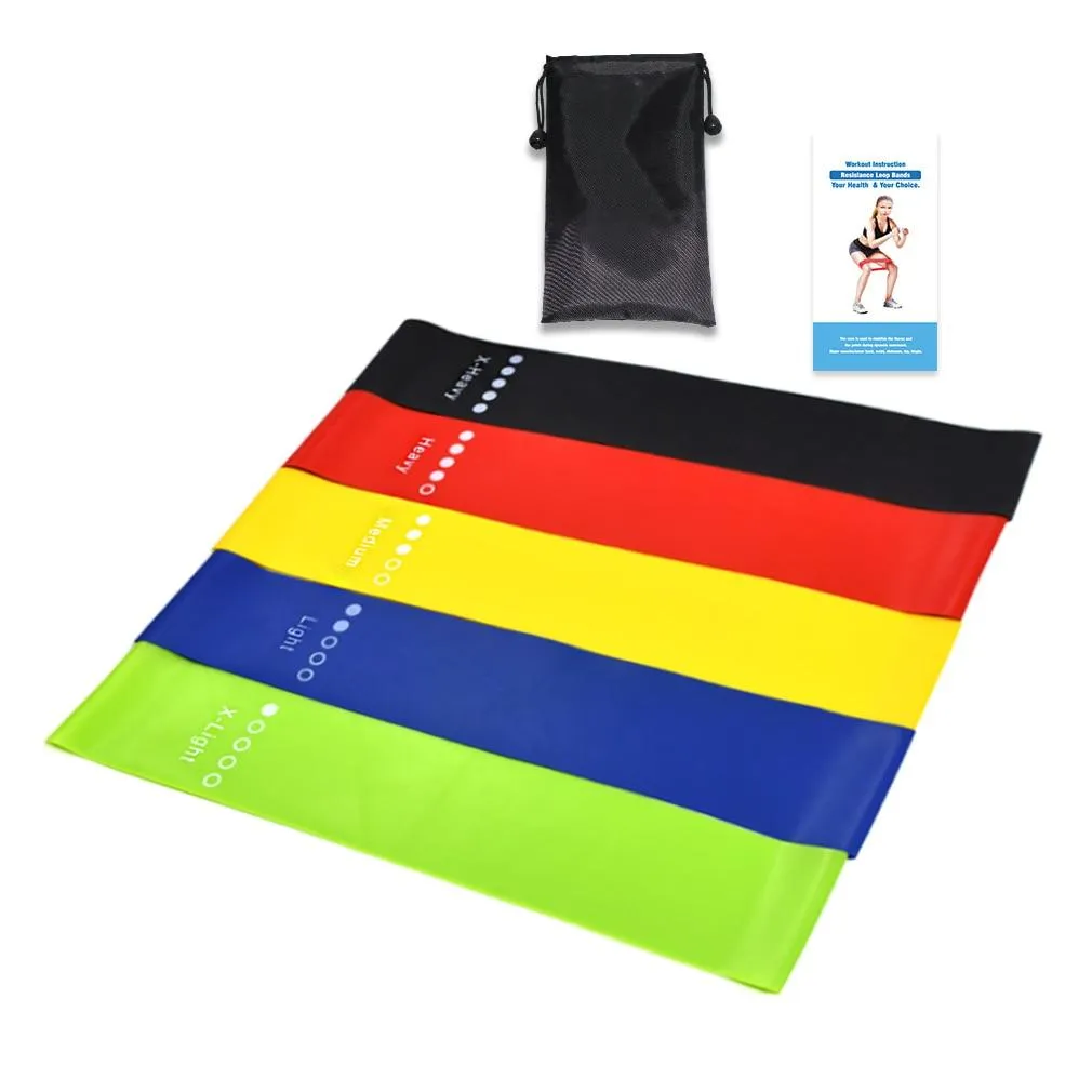 5 Pack Resistance Bands