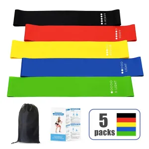 5 Pack Resistance Bands