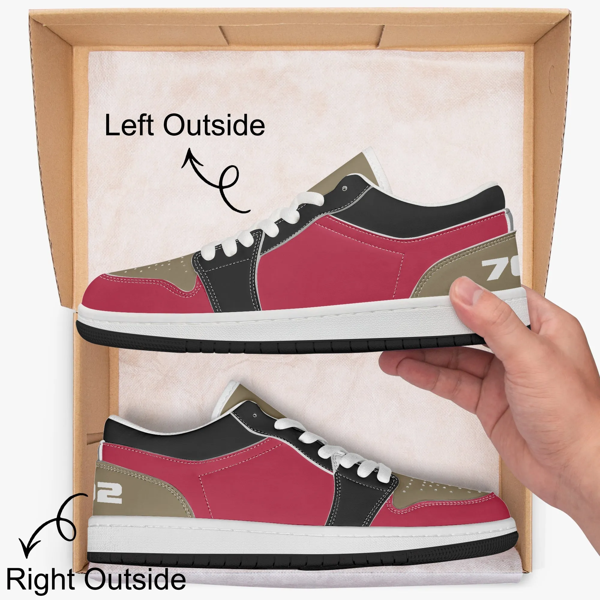 702 Women Low-Top Basketball Shoes by Niche Era