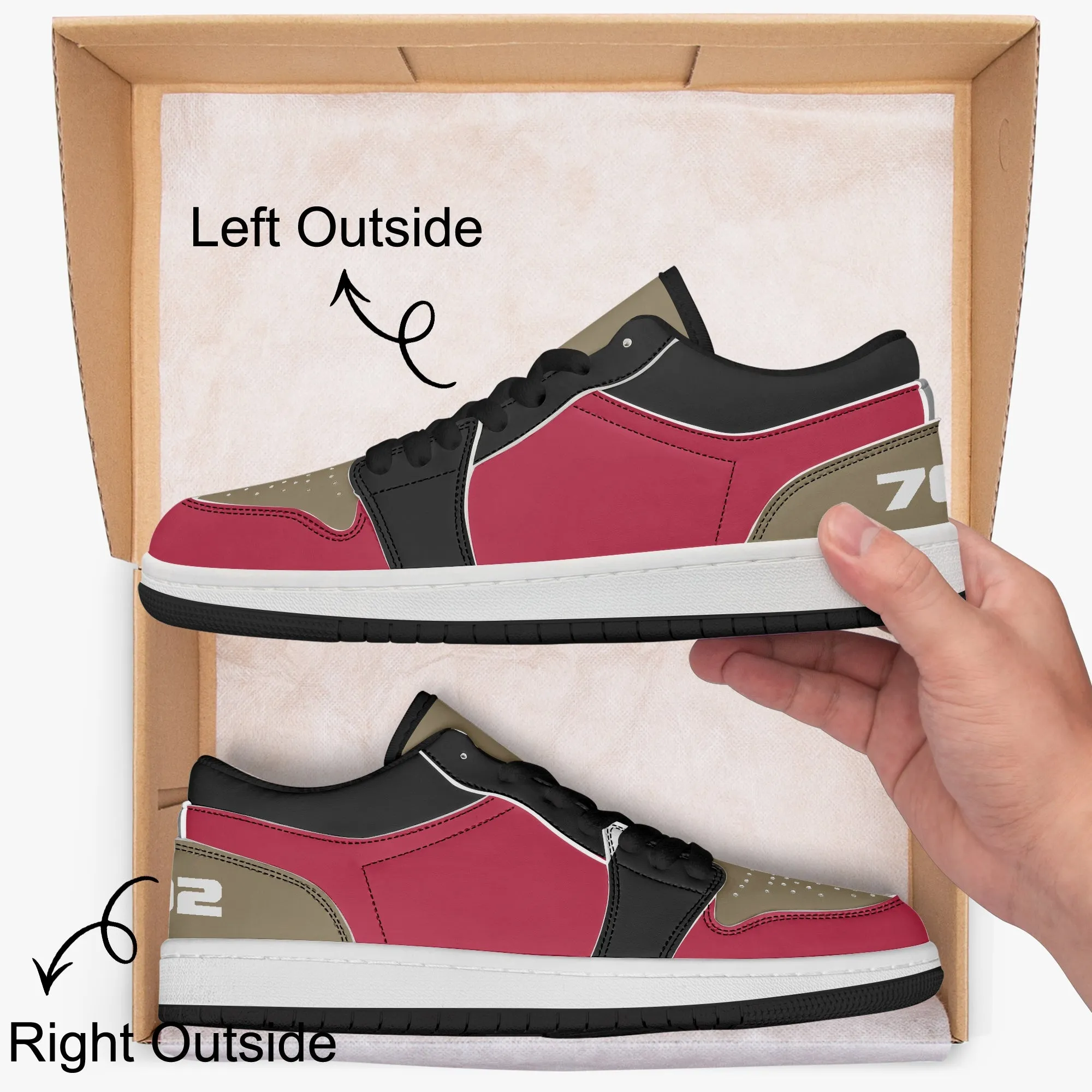 702 Women Low-Top Basketball Shoes by Niche Era