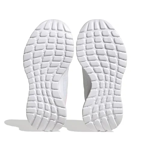 adidas Girl's Tensaur Run (Little Kid/Big Kid) White/Blue Dawn/Beam Pink 1 2 Little Kid M