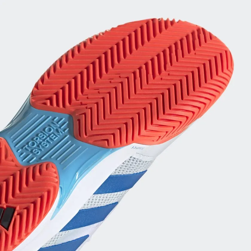 adidas Mens Courtjam Control Tennis Sneakers Shoes - Blue - Size 7.5 M