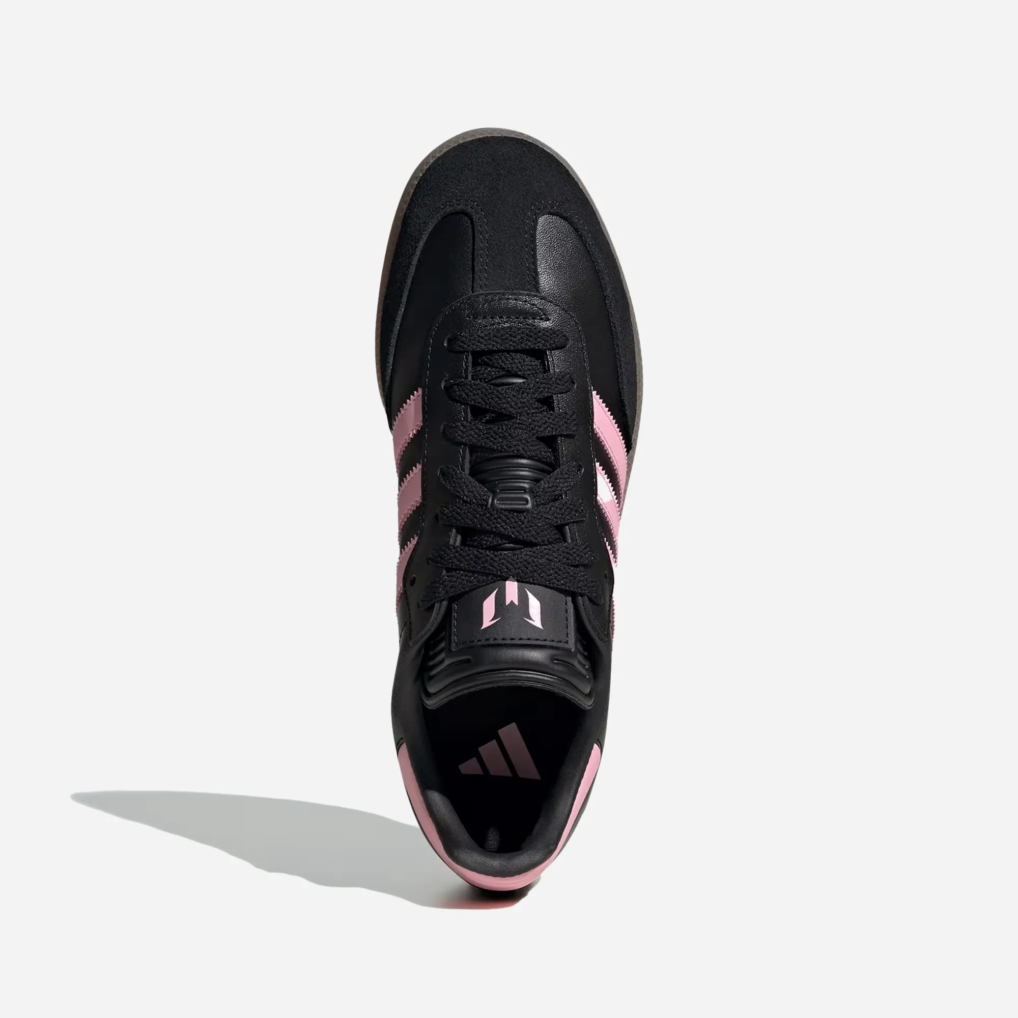 Adidas Samba Messi Indoor Soccer Shoes Core Black / Gold Metallic / Gum
