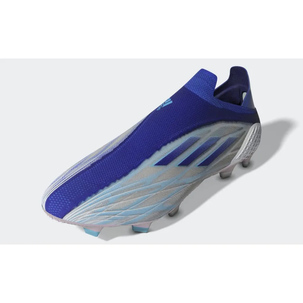 adidas Speedflow  FG Firm Ground Boots White/Indigo/Sky