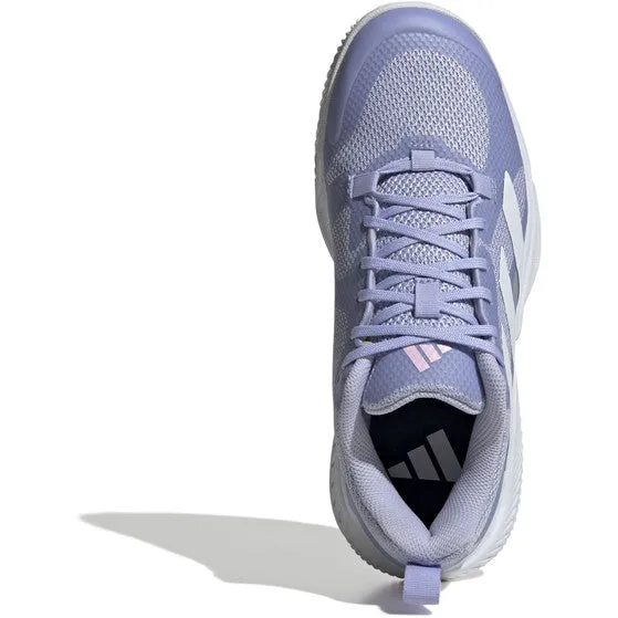 Adidas Women's Court Team Bounce 2.0 Shoe Violet/White