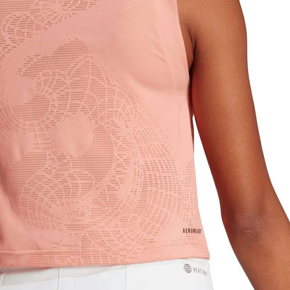adidas Women's London Match Tank Top (Clay)