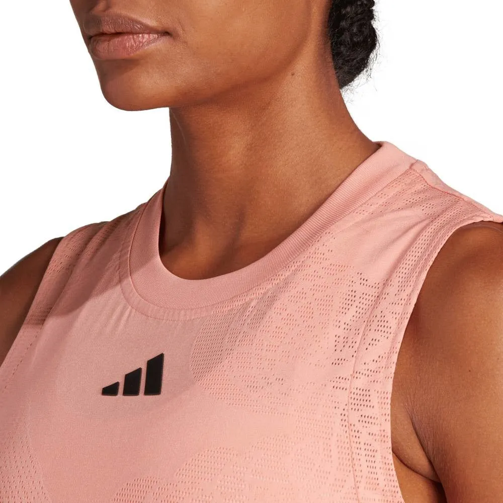 adidas Women's London Match Tank Top (Clay)