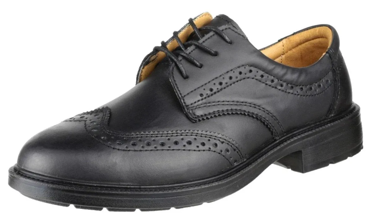 Amblers FS44 Mens Steel Toe Cap Smart Safety Brogue Shoes
