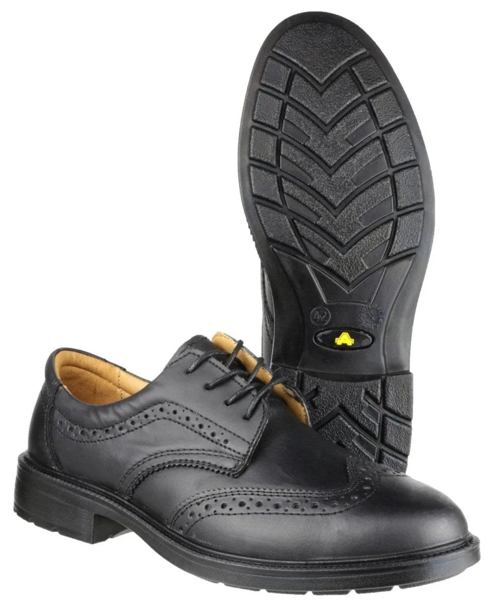 Amblers FS44 Mens Steel Toe Cap Smart Safety Brogue Shoes