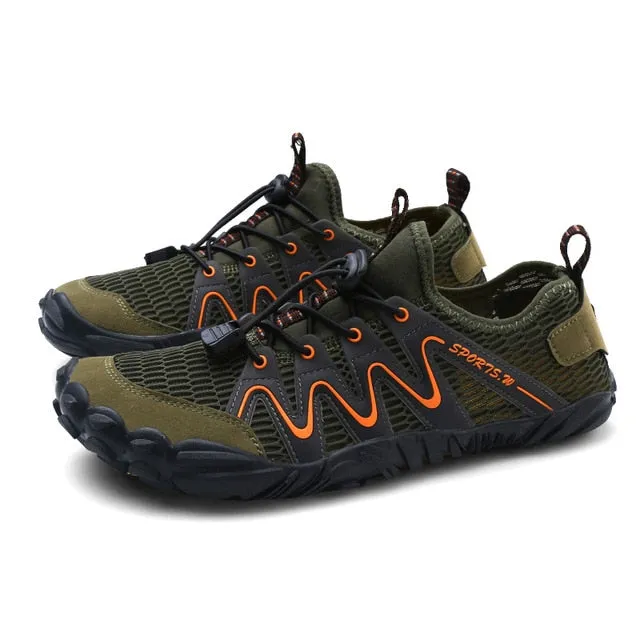 Aqua Shoes Trekking Hiking Shoes Breathable Elastic Quick Dry Sneakers