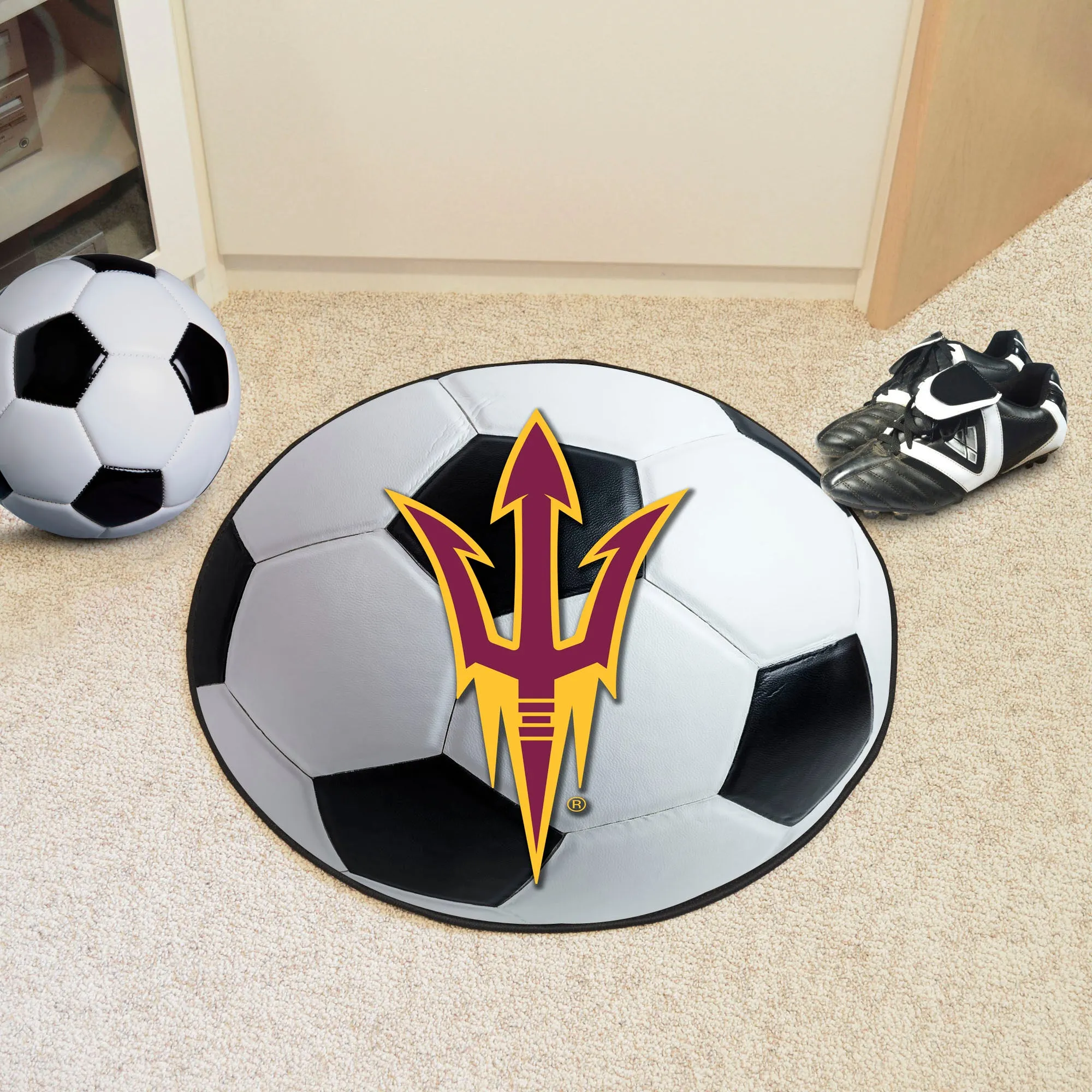 Arizona State University Soccer Ball Mat