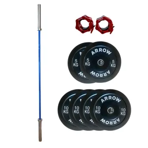 ARROW® Starter 10kg Bar   50kg Bumper Bundle