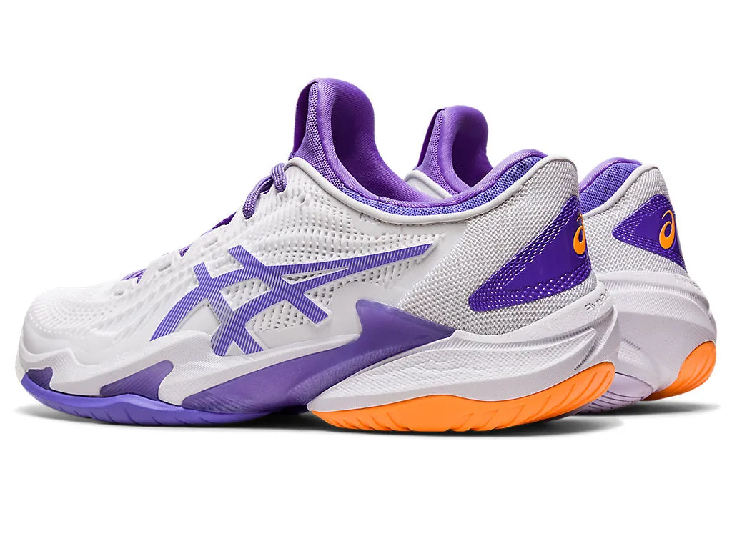 ASICS Court FF 3 Womens Tennis Shoe (White/Amethyst)