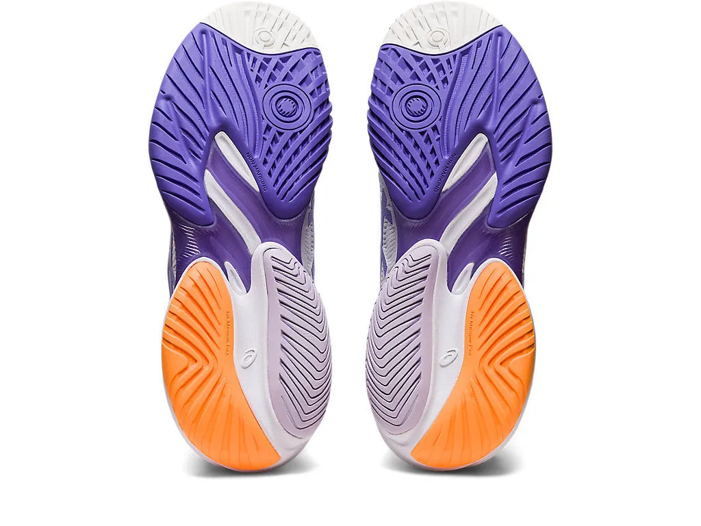 ASICS Court FF 3 Womens Tennis Shoe (White/Amethyst)