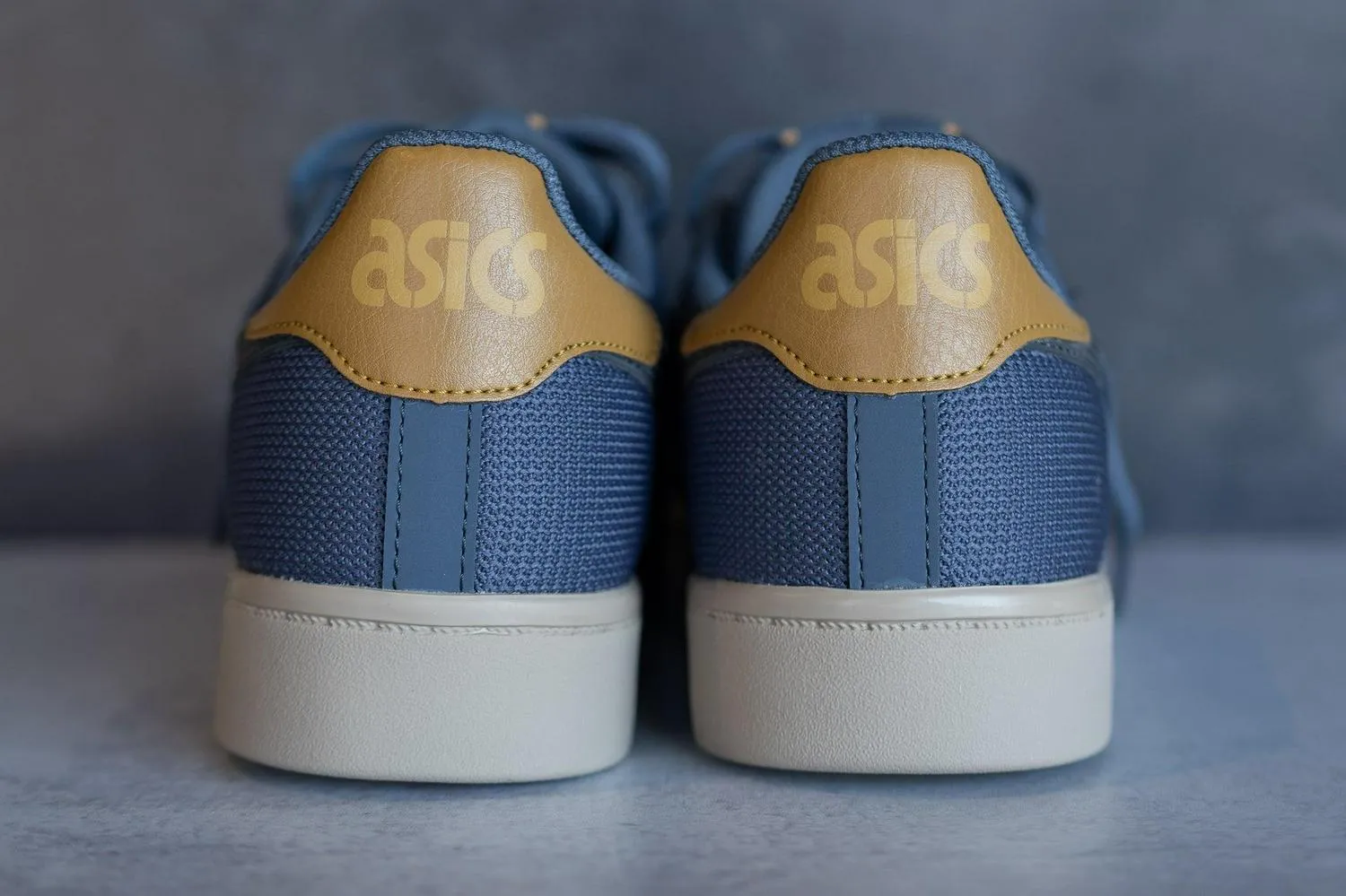 Asics Japan S Tarmac Graphite Grey Blue White Gold Sneaker Shoe Trainer