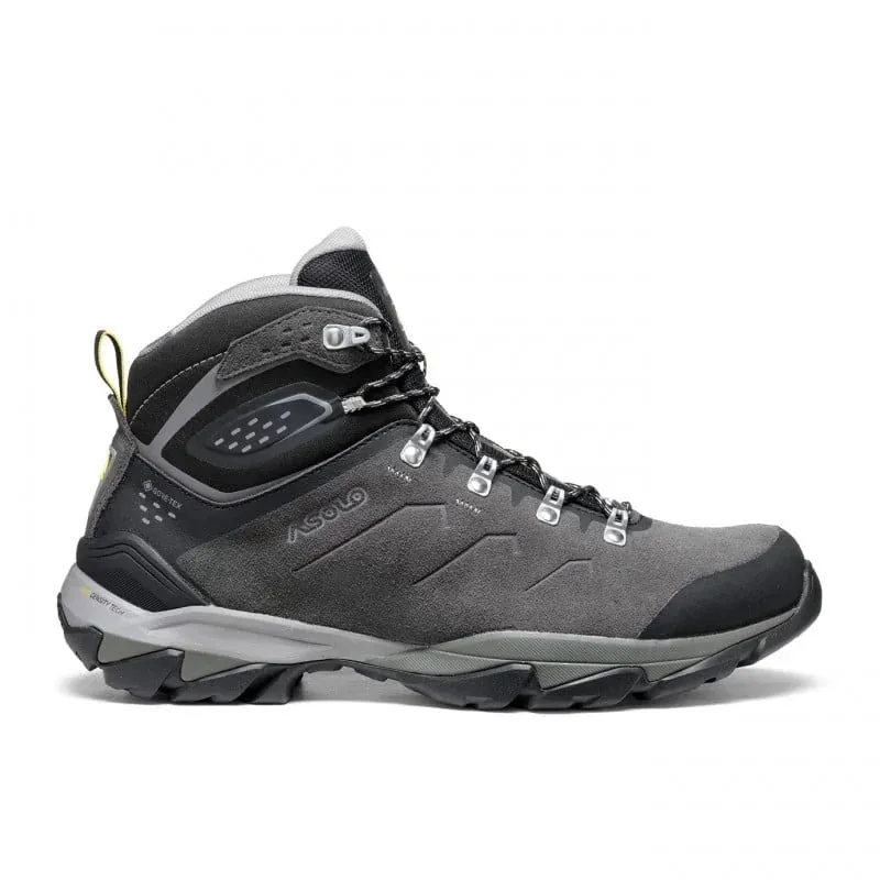 Asolo Acadia Mid Leather GTX Wide Fit Hiking Boots - Graphite/Black