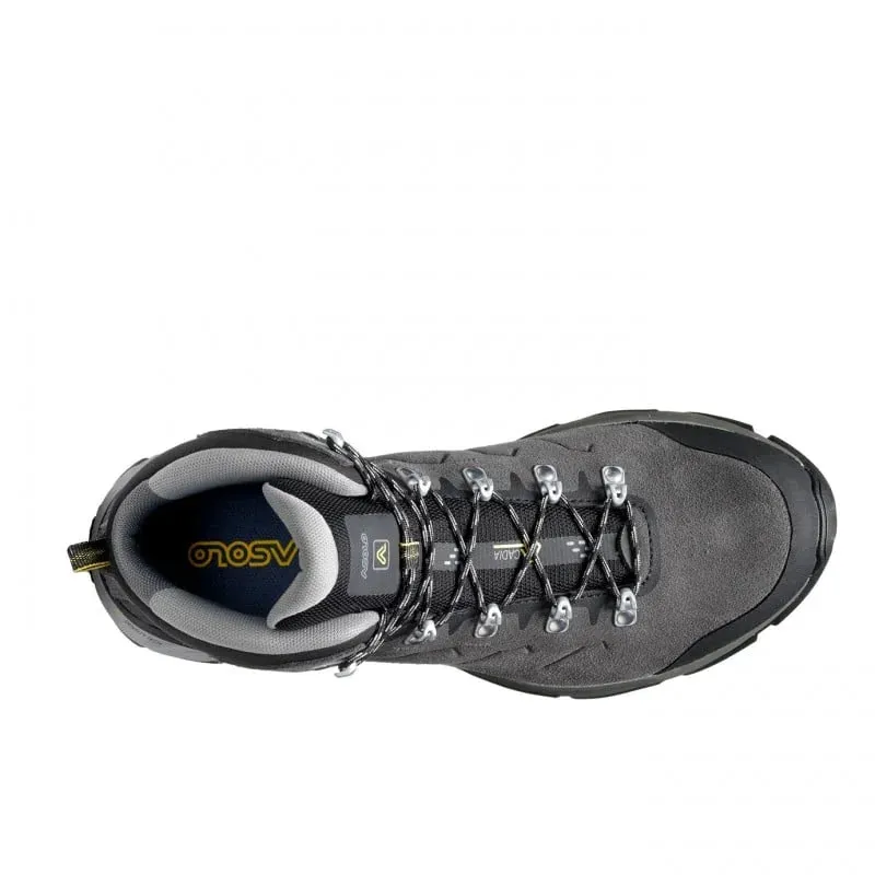 Asolo Acadia Mid Leather GTX Wide Fit Hiking Boots - Graphite/Black