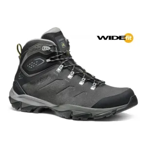 Asolo Acadia Mid Leather GTX Wide Fit Hiking Boots - Graphite/Black