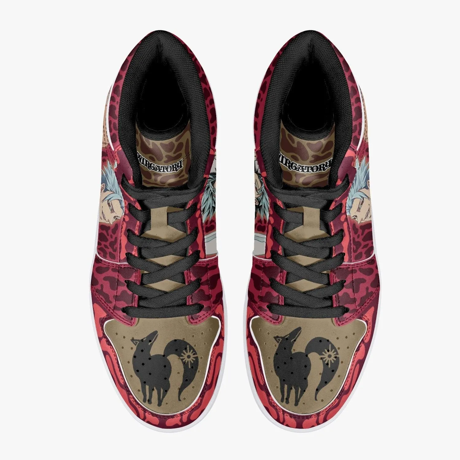 Ban Purgatory Seven Deadly Sins Mid 1 Basketball Shoes