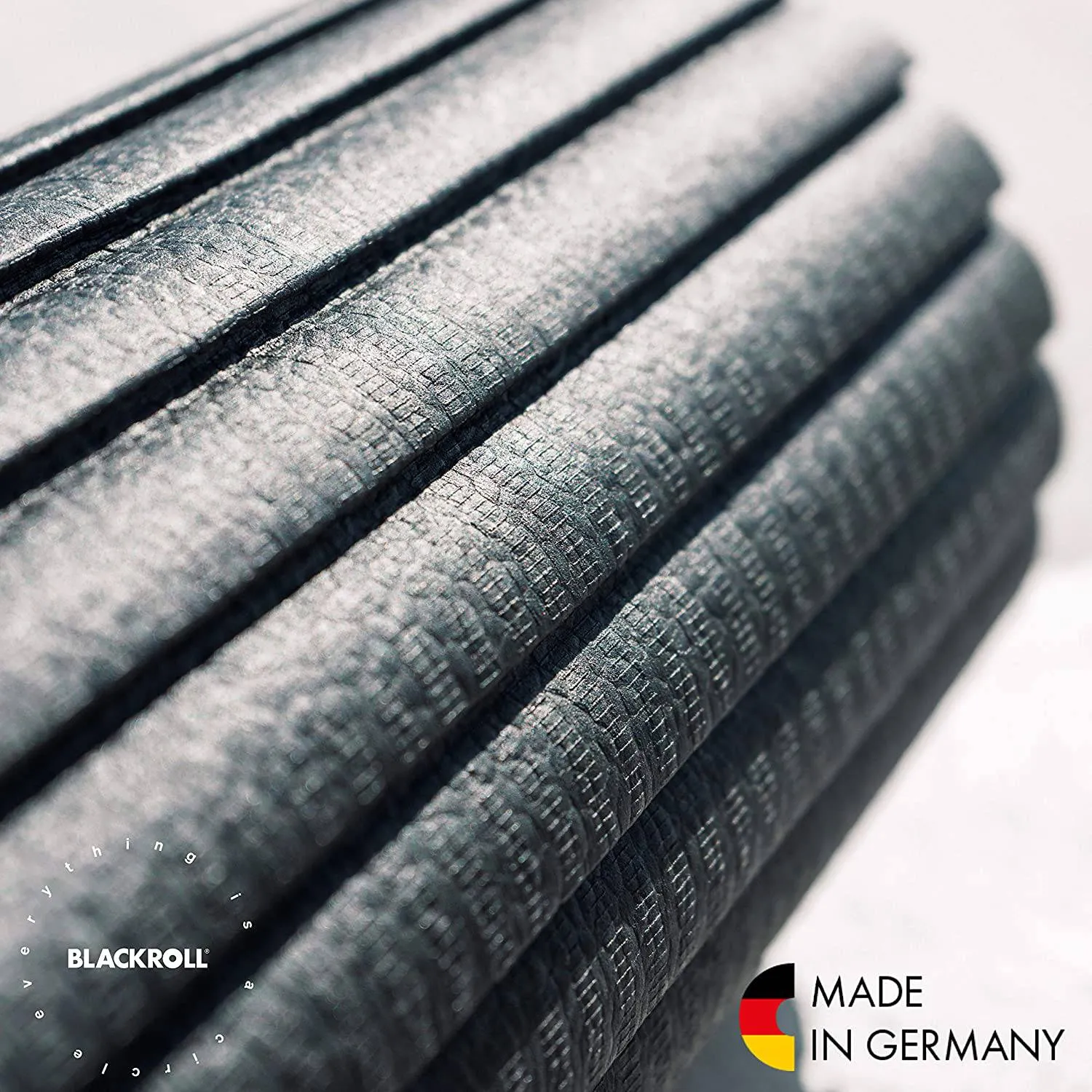 BLACKROLL, Flow Standard Foam Roller, Ideal For Myofascial Trigger Point Release And Back Massage, For Yoga, Home Gym Workouts And Muscle Recovery, Versatile Foam Roller For Exercise