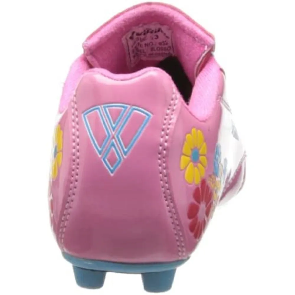 Blossom Firm Ground Soccer Shoes-Pink/Blue