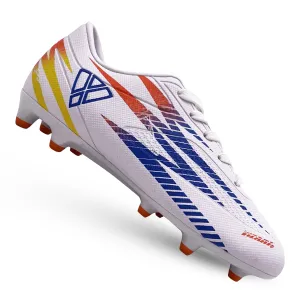 Bodega Junior Firm Ground Soccer Cleats - White