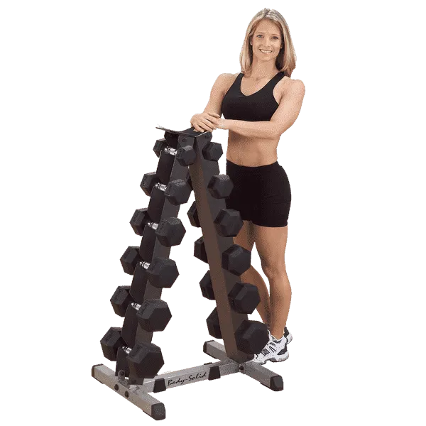 Body-Solid GDR44 2-Tier Vertical Dumbbell Rack