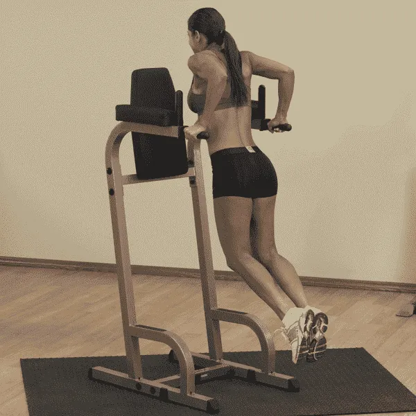 Body Solid GVKR60 Vertical Knee Raise and Dip Machine