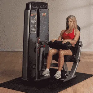 Body-Solid Pro Dual Leg Extension & Curl Machine (210lb Weight Stack)