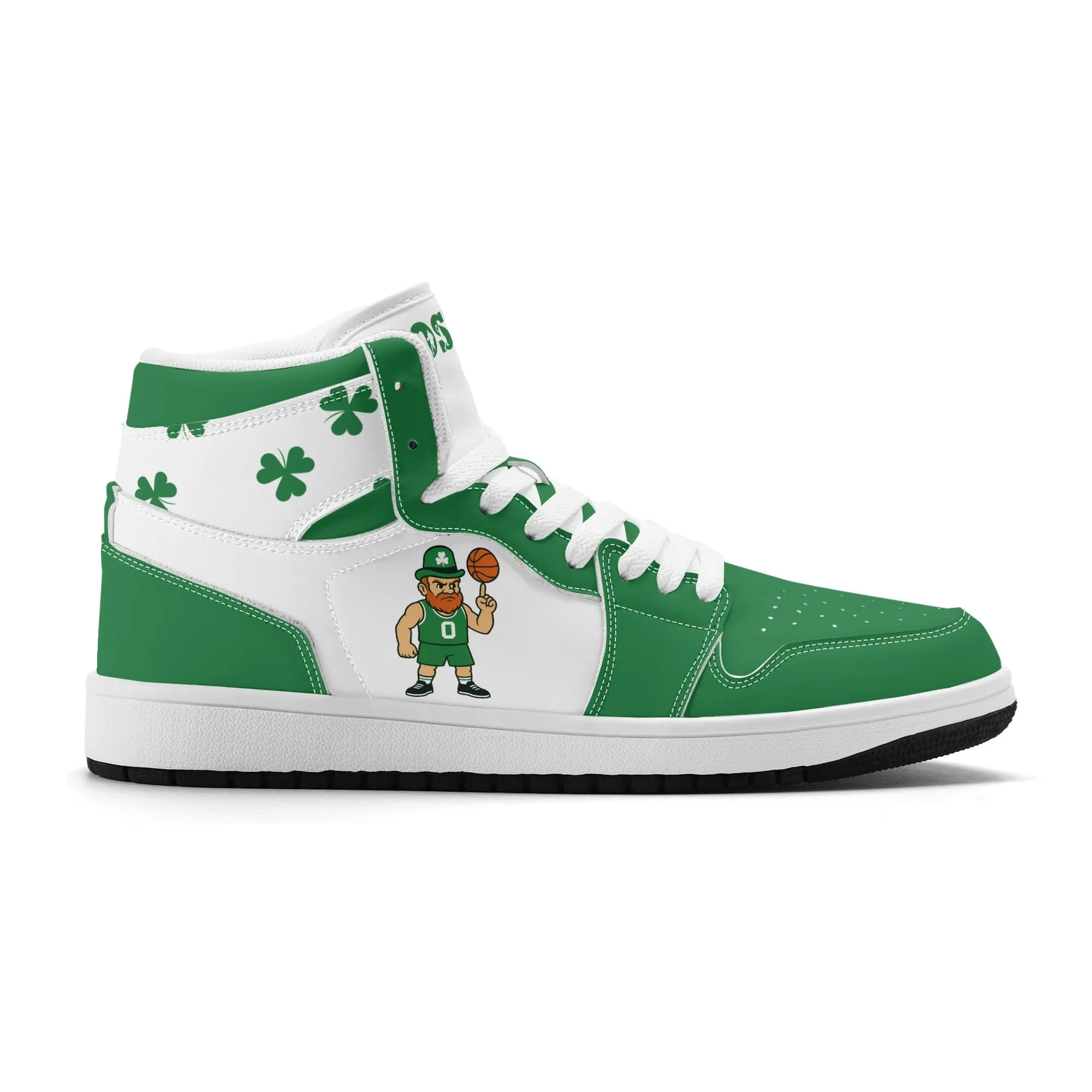 Boston Basketball Sports Team Themed Shoes