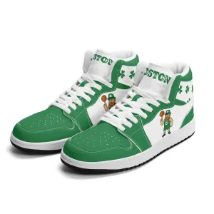 Boston Basketball Sports Team Themed Shoes