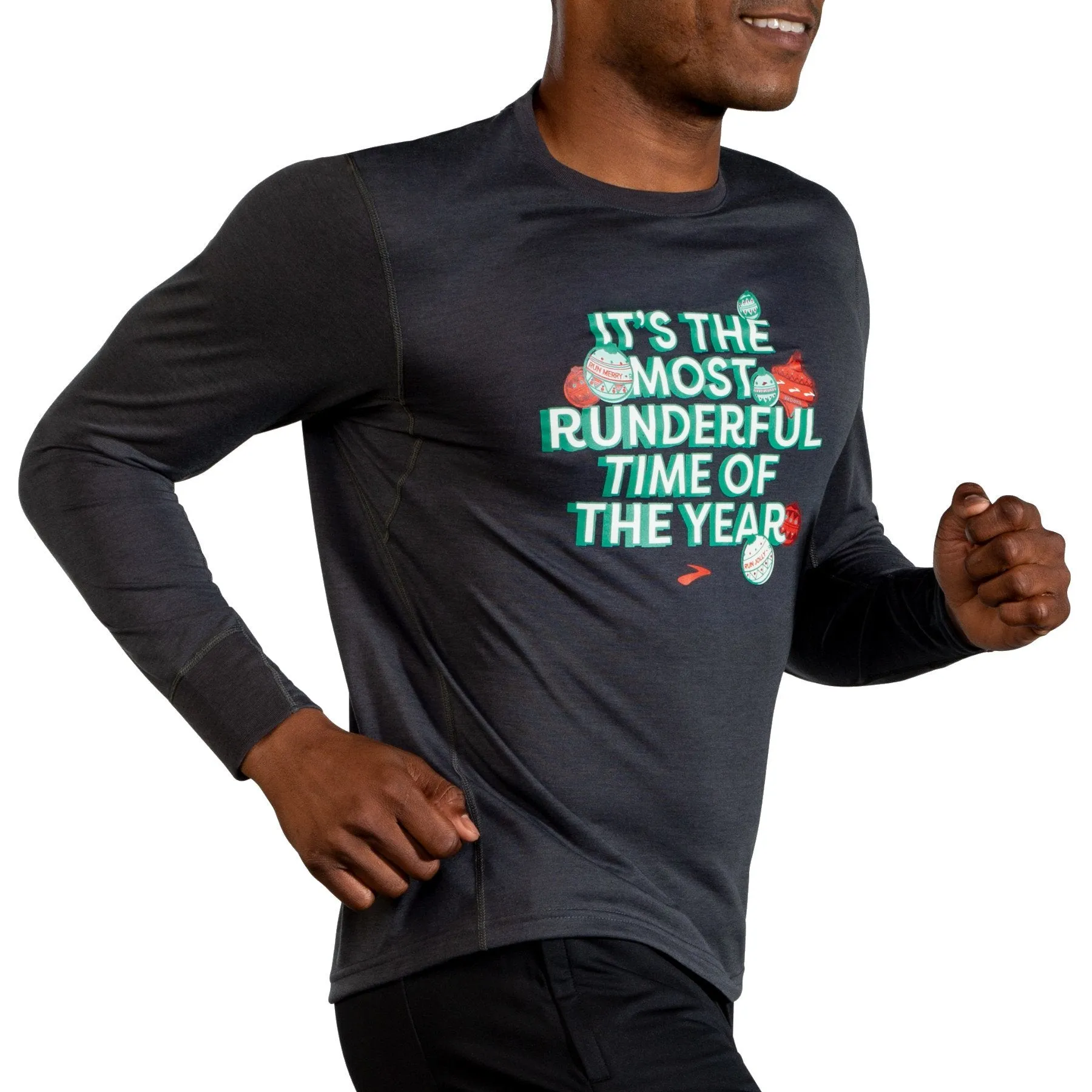 Brooks Men's Distance Graphic Long Sleeve