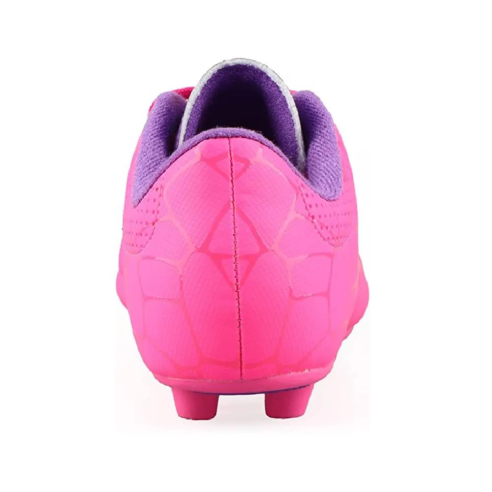 Catalina JR. Firm Ground Soccer Shoes-Pink/Purple/Yellow
