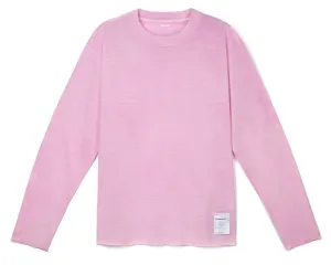 Cloudmerino™ Long Tee | Thermo Pink