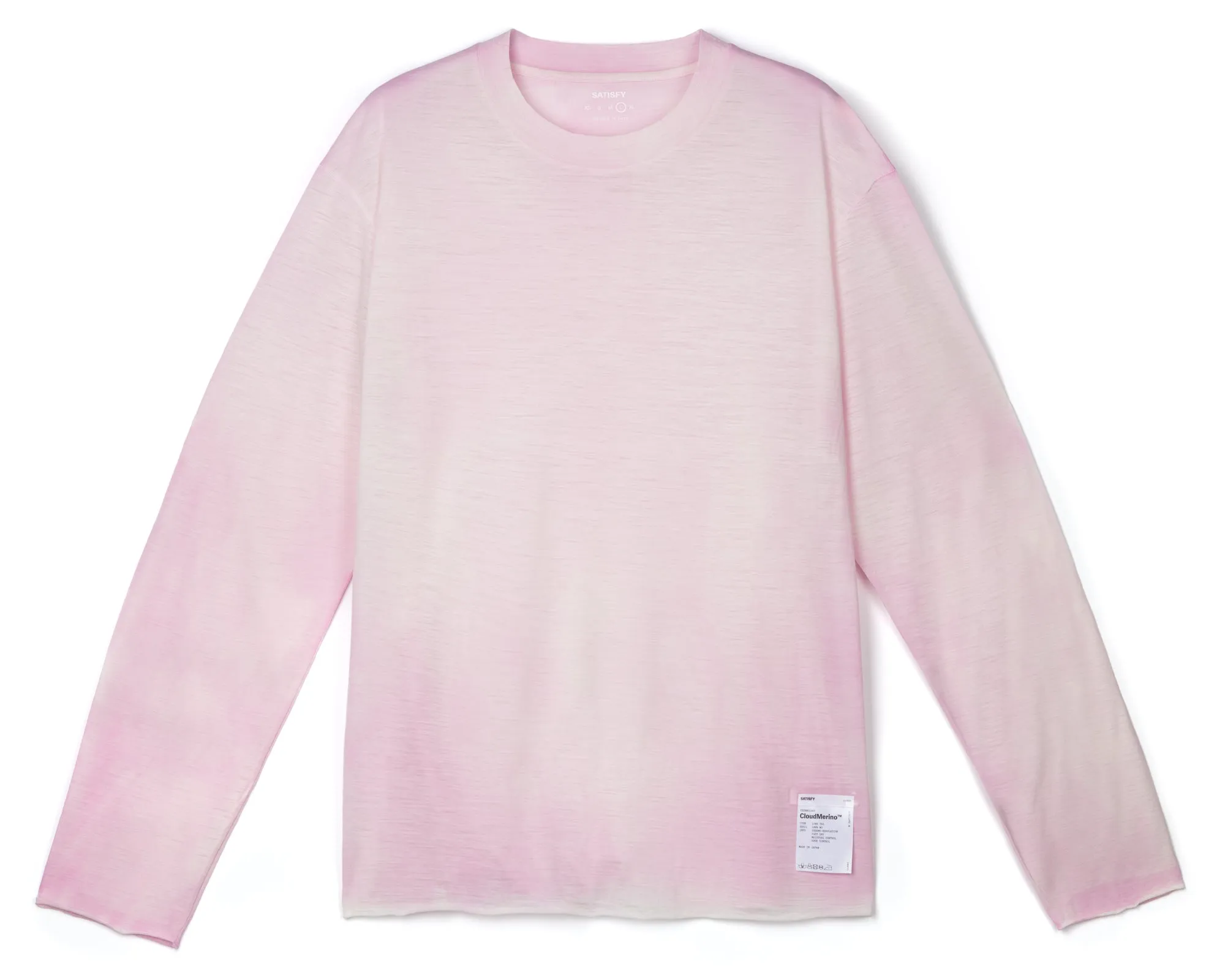 Cloudmerino™ Long Tee | Thermo Pink
